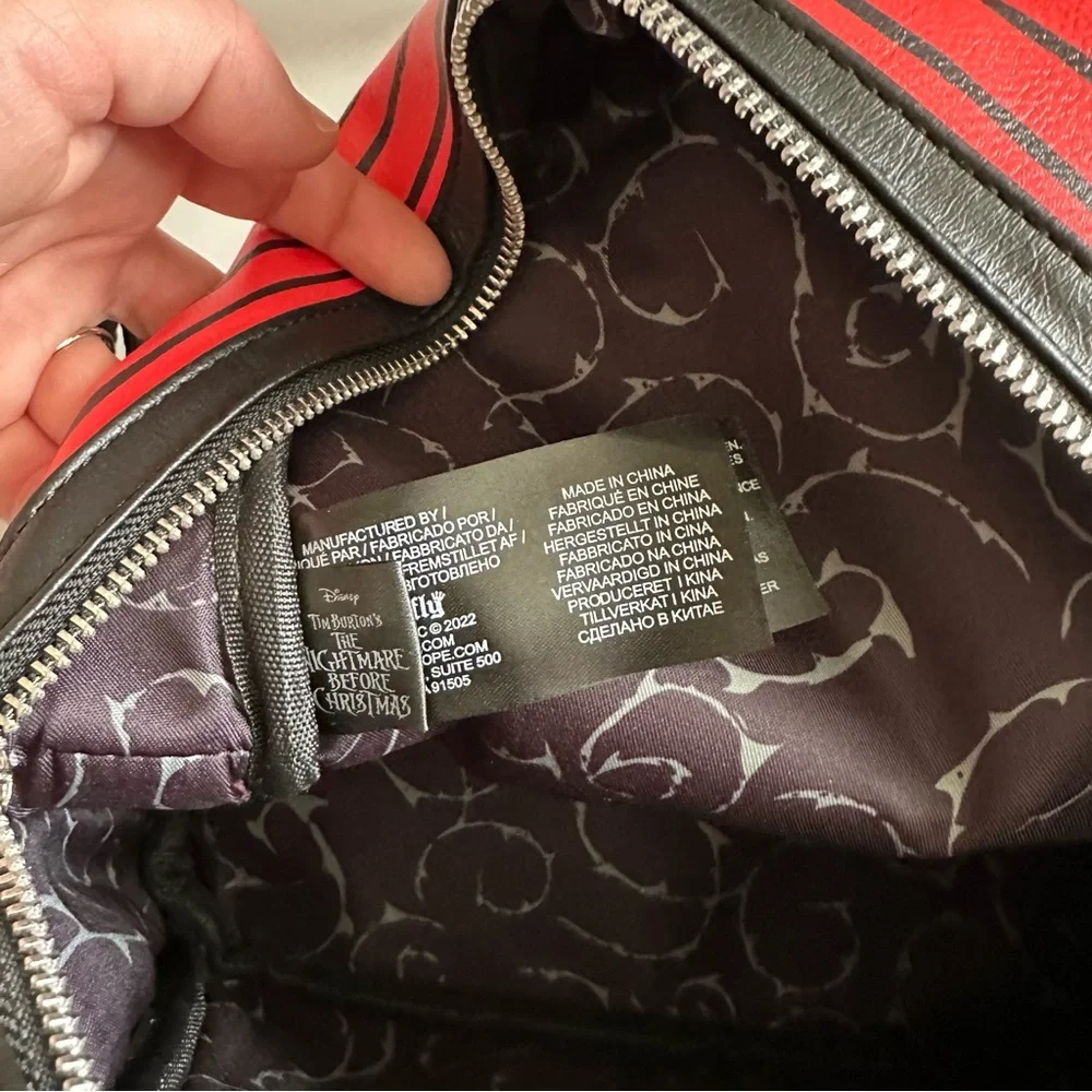 Loungefly Sally Mini Backpack Nightmare Before Christmas Bag - Picture 3 of 5